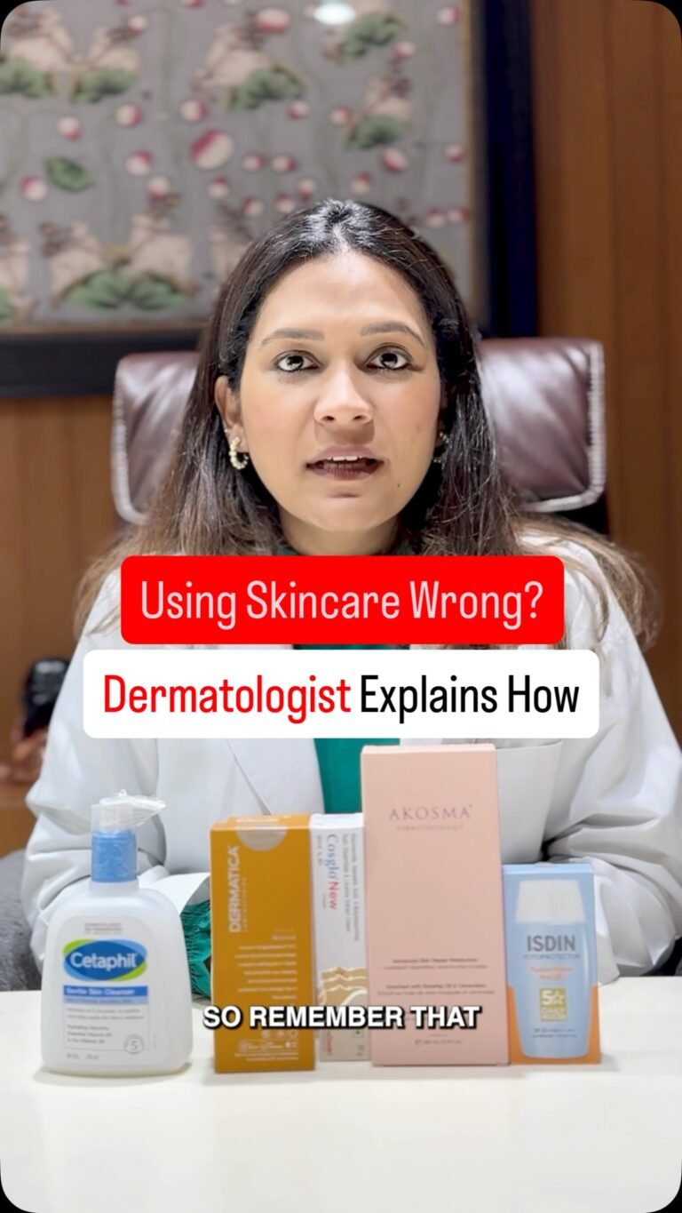Instagram post from drnidhipatel.dermatologist. This post is in position 1.