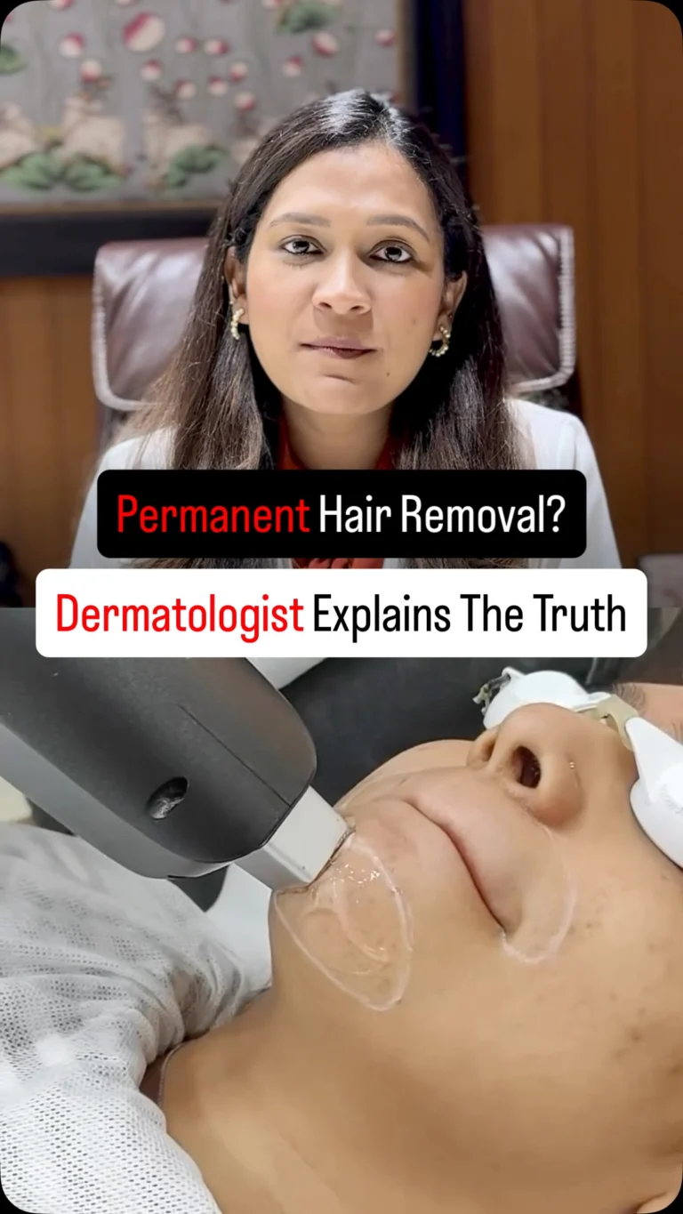 Instagram post from drnidhipatel.dermatologist. This post is in position 4.