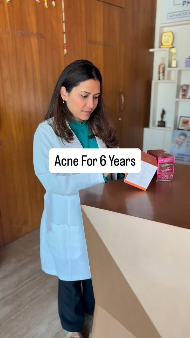 Instagram post from drnidhipatel.dermatologist. This post is in position 1.