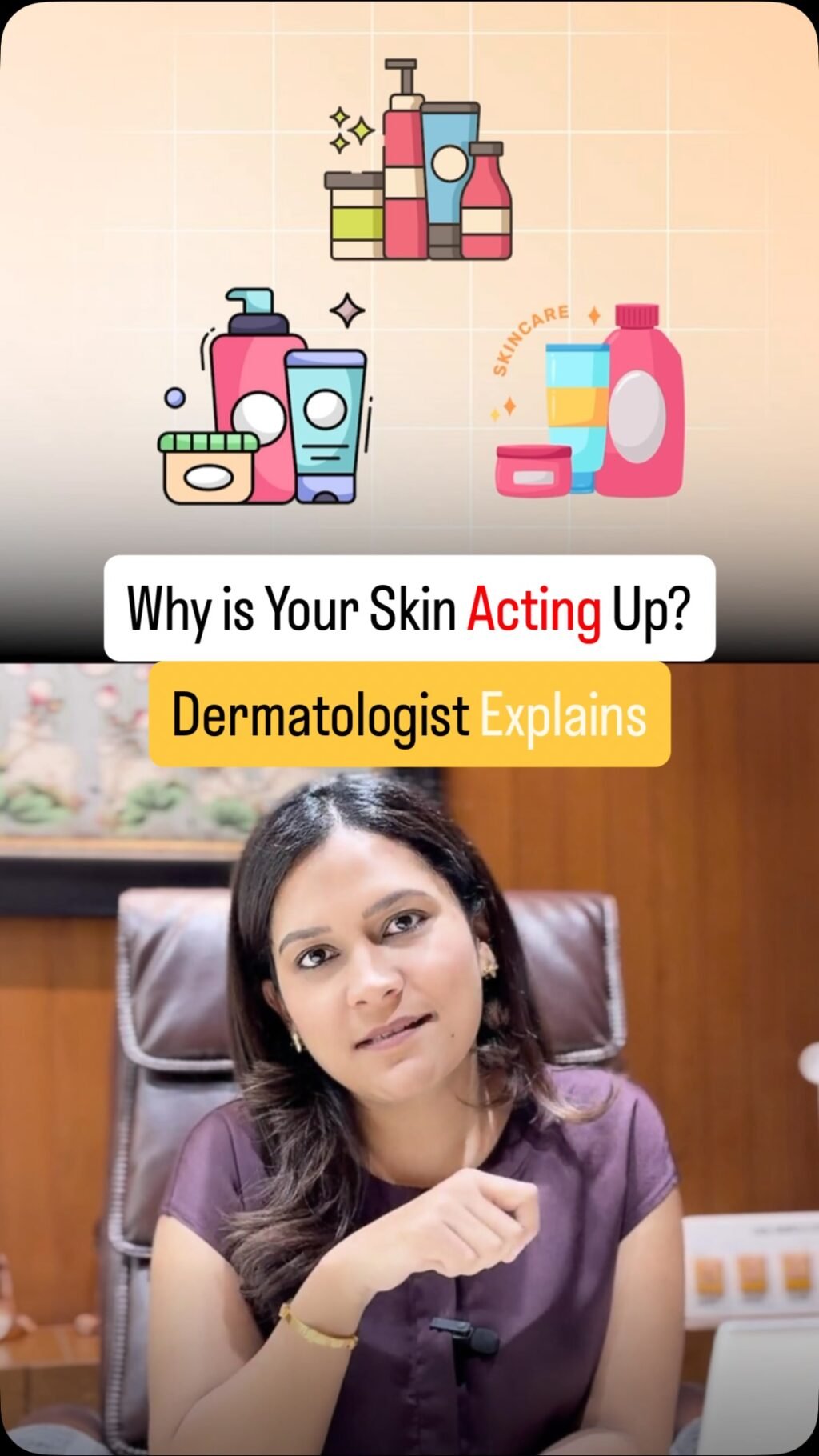 Instagram post from drnidhipatel.dermatologist. This post is in position 3.