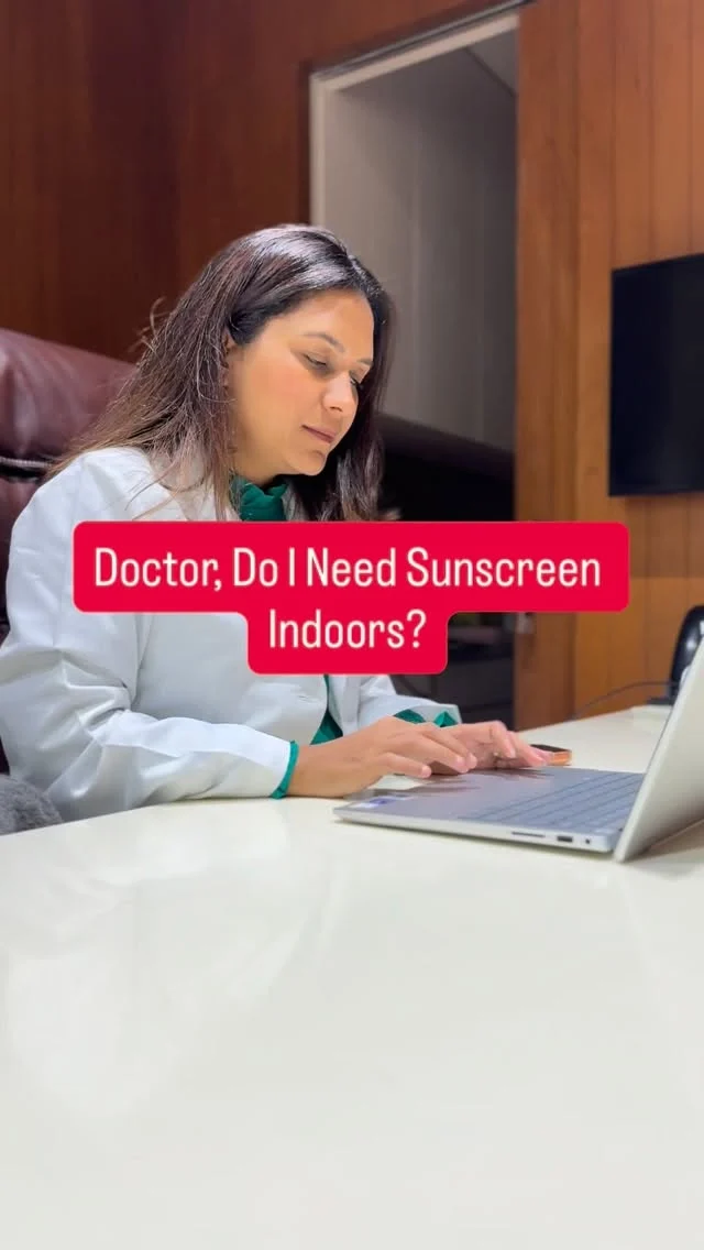 Instagram post from drnidhipatel.dermatologist. This post is in position 0.