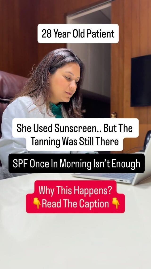 Instagram post from drnidhipatel.dermatologist. This post is in position 0.