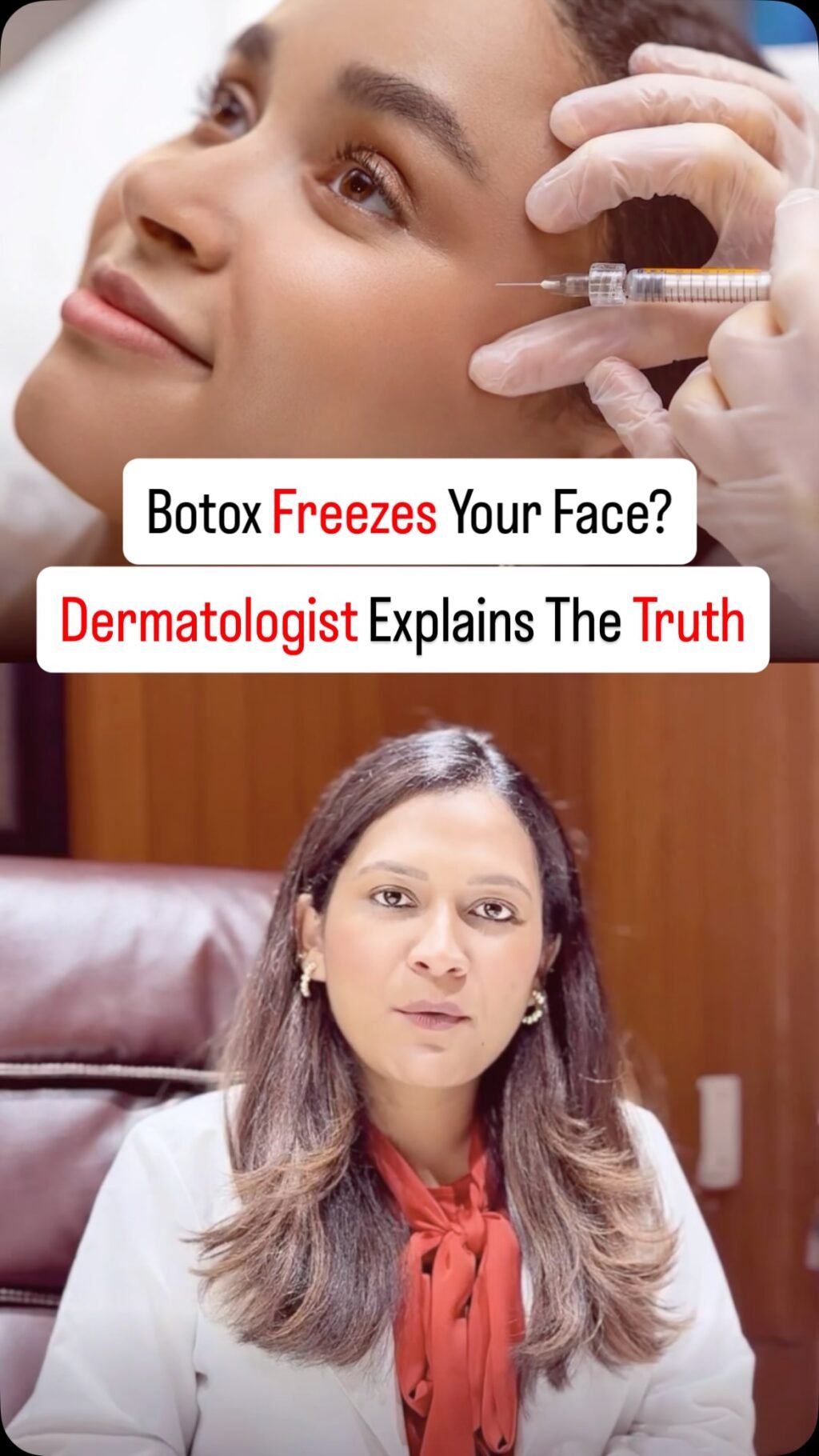 Instagram post from drnidhipatel.dermatologist. This post is in position 0.