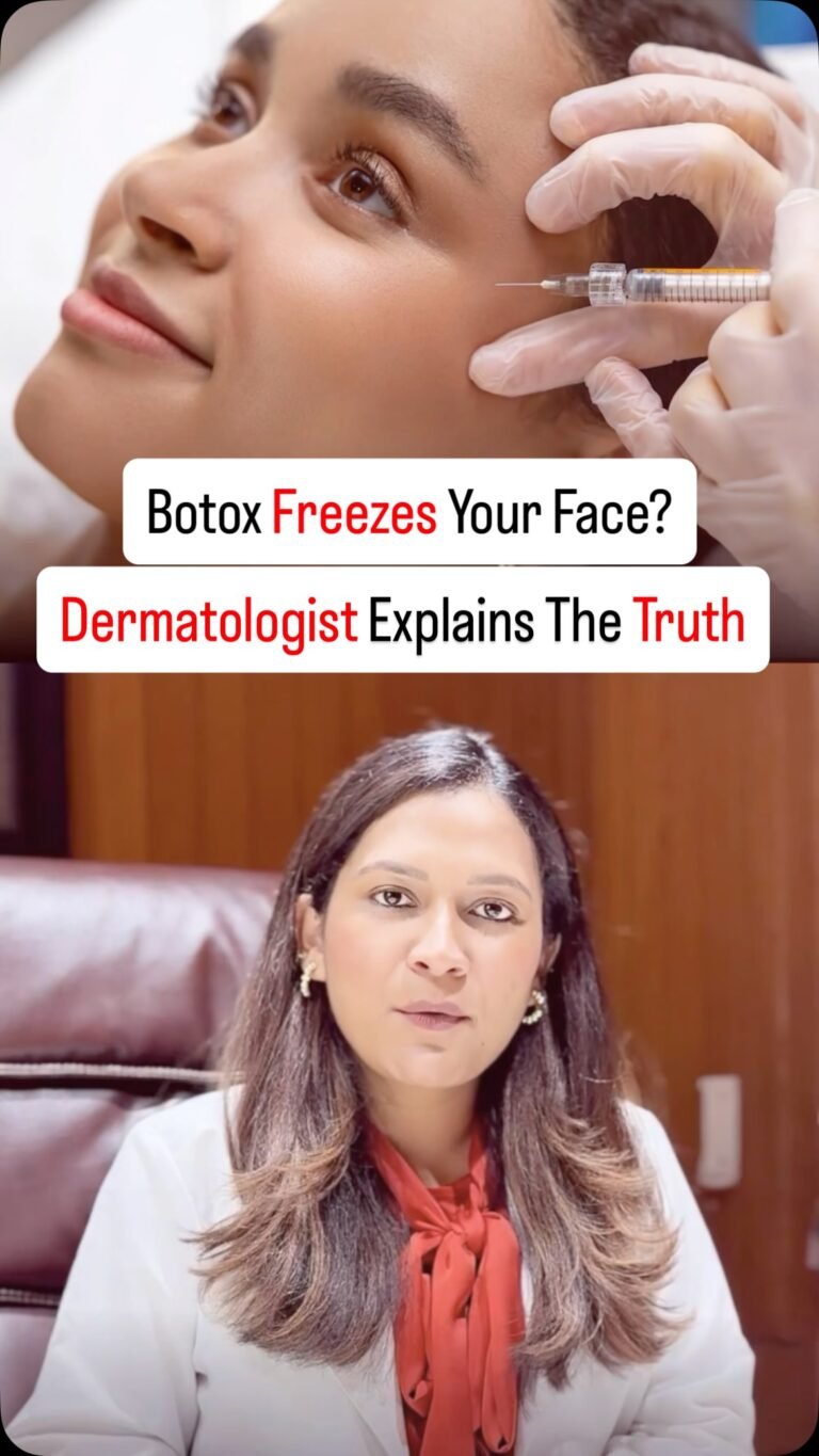 Instagram post from drnidhipatel.dermatologist. This post is in position 1.